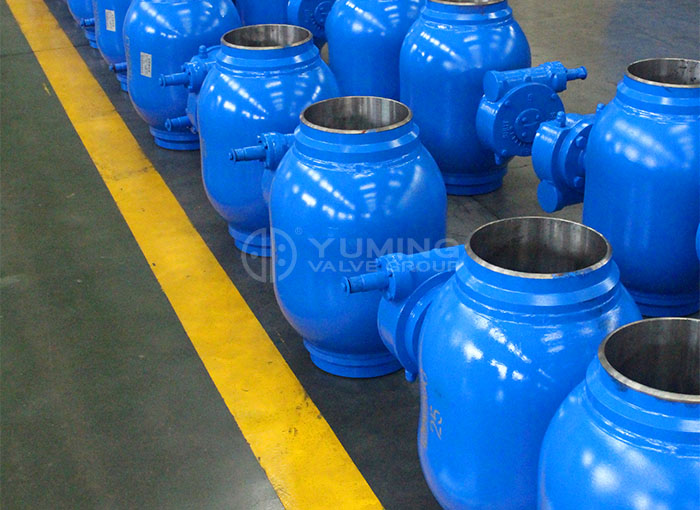 Fully Welded Ball Valve Turbine